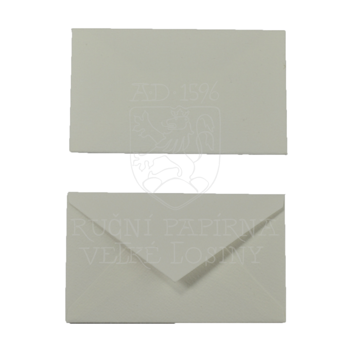 Obálka z ručního papíru 60 x 105 mm
