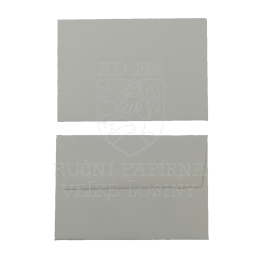 Obálka z ručního papíru 90 x 130 mm